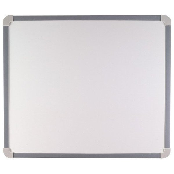 School Smart Magnetic Whiteboard, Large, 30 x 23 Inches, Aluminum Frame 070628